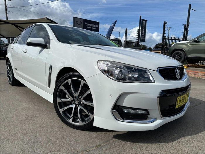 2016 Holden Commodore SS V VF Series II MY16 Heron White