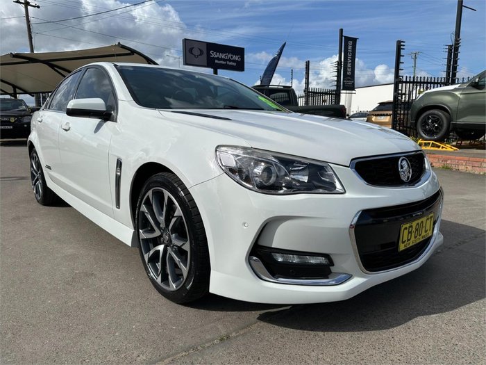2016 Holden Commodore SS V VF Series II MY16 Heron White