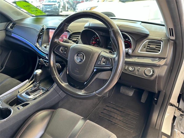 2016 Holden Commodore SS Black VF Series II MY16 Heron White