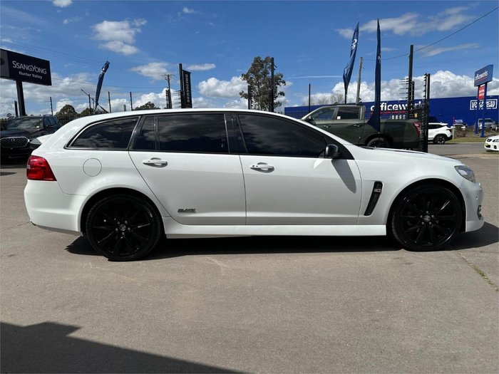 2016 Holden Commodore SS Black VF Series II MY16 Heron White