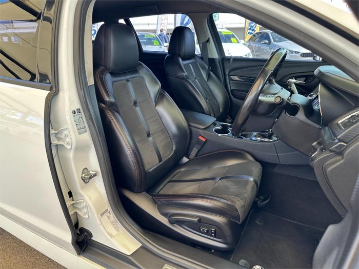 2016 Holden Commodore SS Black VF Series II MY16 Heron White