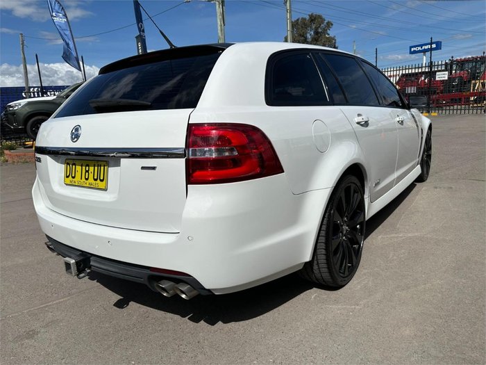 2016 Holden Commodore SS Black VF Series II MY16 Heron White