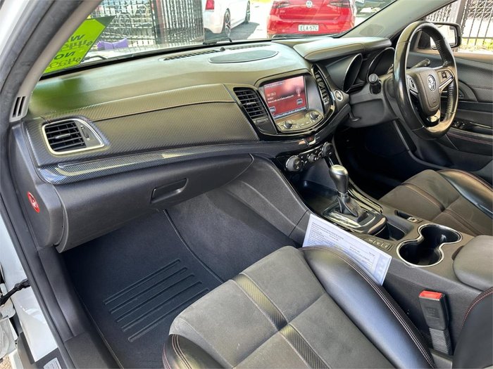 2016 Holden Commodore SS Black VF Series II MY16 Heron White