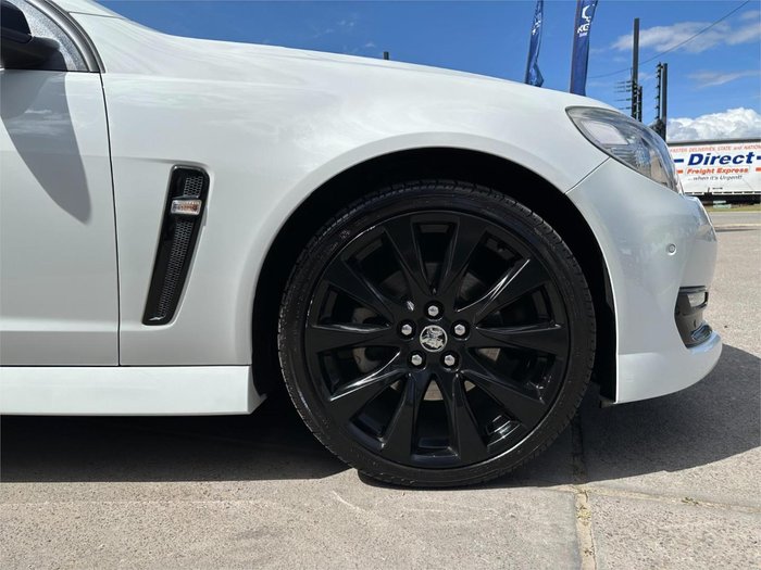 2016 Holden Commodore SS Black VF Series II MY16 Heron White