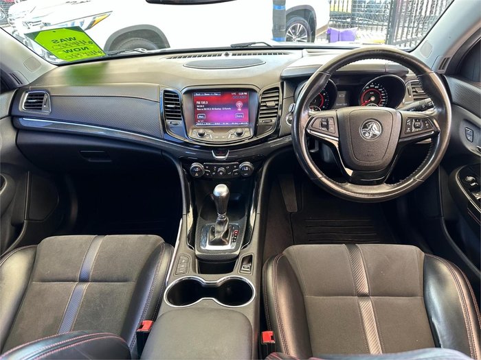 2016 Holden Commodore SS Black VF Series II MY16 Heron White