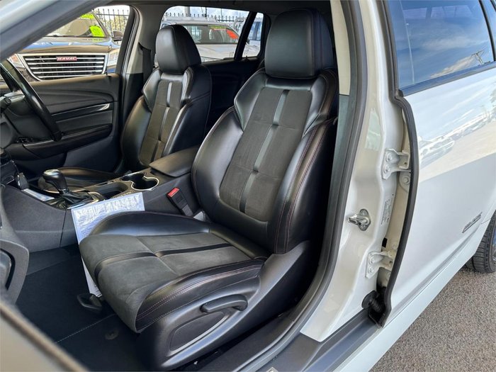 2016 Holden Commodore SS Black VF Series II MY16 Heron White