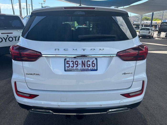 2021 SsangYong Rexton Ultimate Y450 MY21 4X4 Dual Range Pearl White