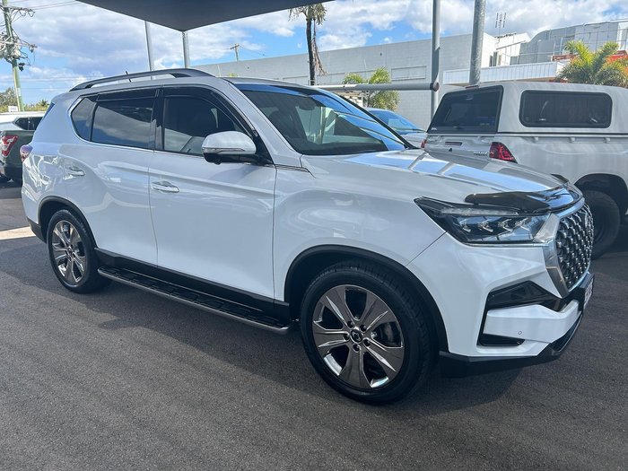 2021 SsangYong Rexton Ultimate Y450 MY21 4X4 Dual Range Pearl White