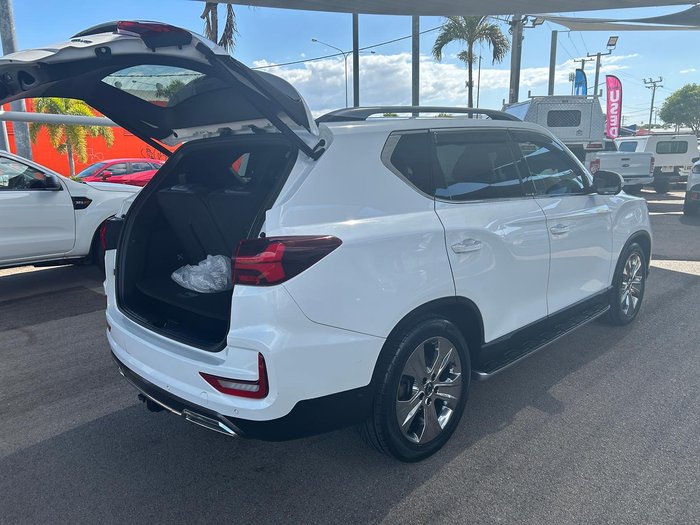 2021 SsangYong Rexton Ultimate Y450 MY21 4X4 Dual Range Pearl White