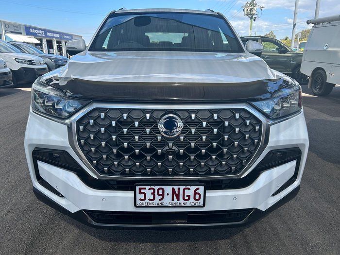 2021 SsangYong Rexton Ultimate Y450 MY21 4X4 Dual Range Pearl White