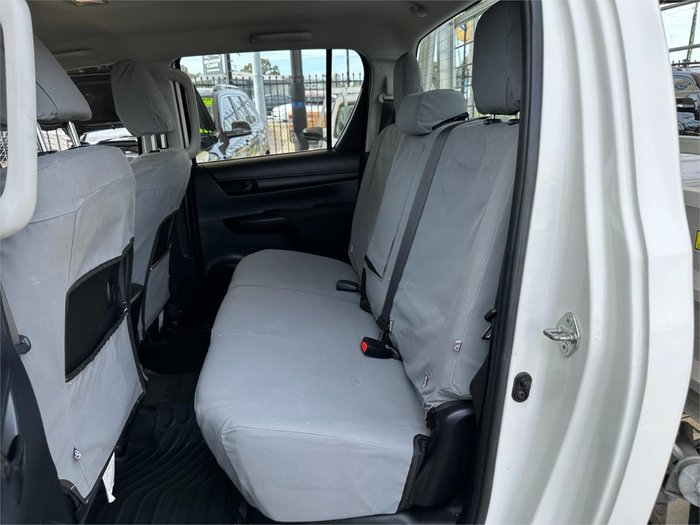 2021 Toyota Hilux SR GUN126R 4X4 Dual Range Glacier White