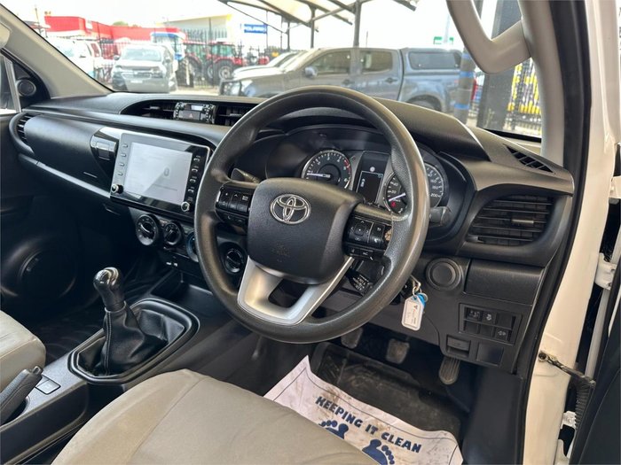 2021 Toyota Hilux SR GUN126R 4X4 Dual Range Glacier White