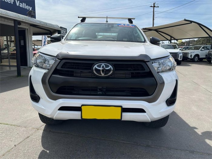 2021 Toyota Hilux SR GUN126R 4X4 Dual Range Glacier White