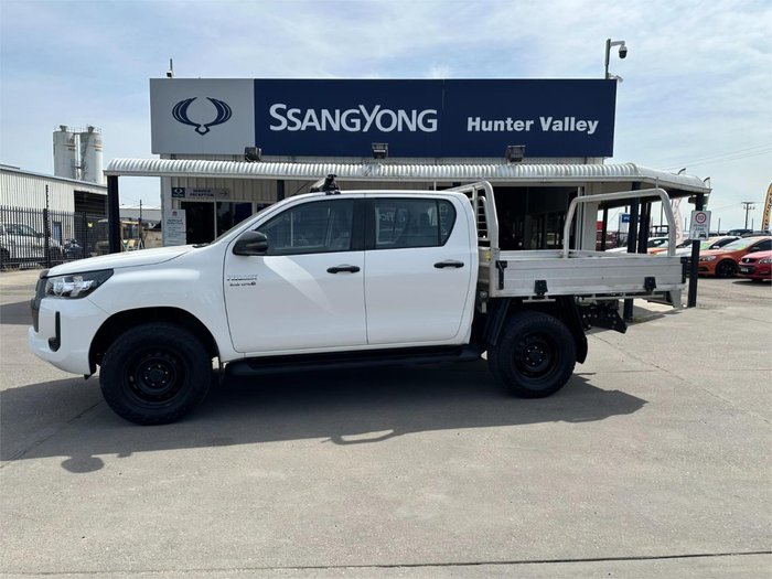 2021 Toyota Hilux SR GUN126R 4X4 Dual Range Glacier White