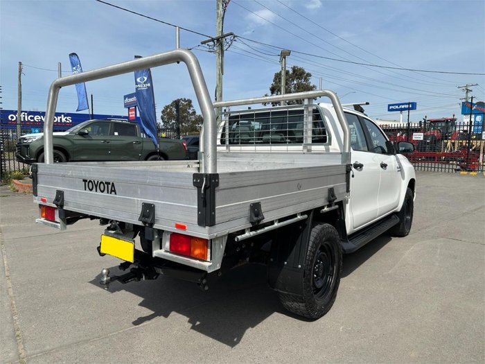 2021 Toyota Hilux SR GUN126R 4X4 Dual Range Glacier White