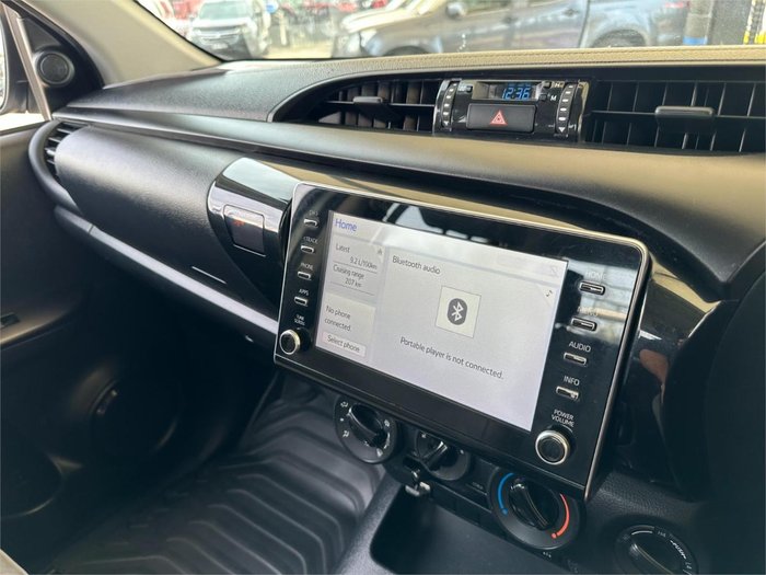 2021 Toyota Hilux SR GUN126R 4X4 Dual Range Glacier White