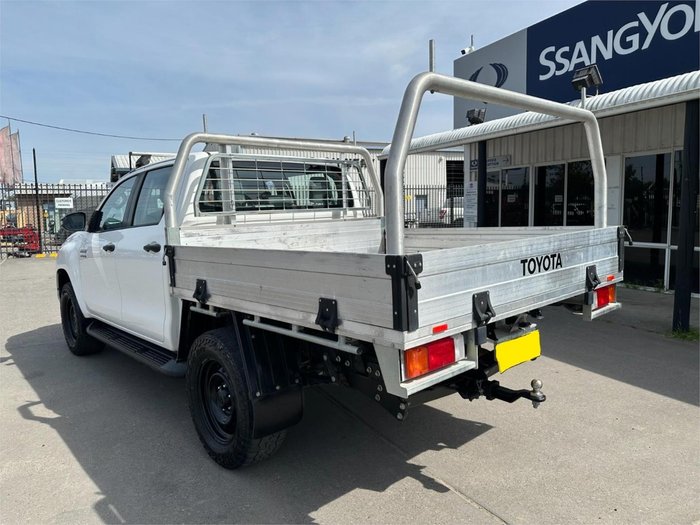 2021 Toyota Hilux SR GUN126R 4X4 Dual Range Glacier White