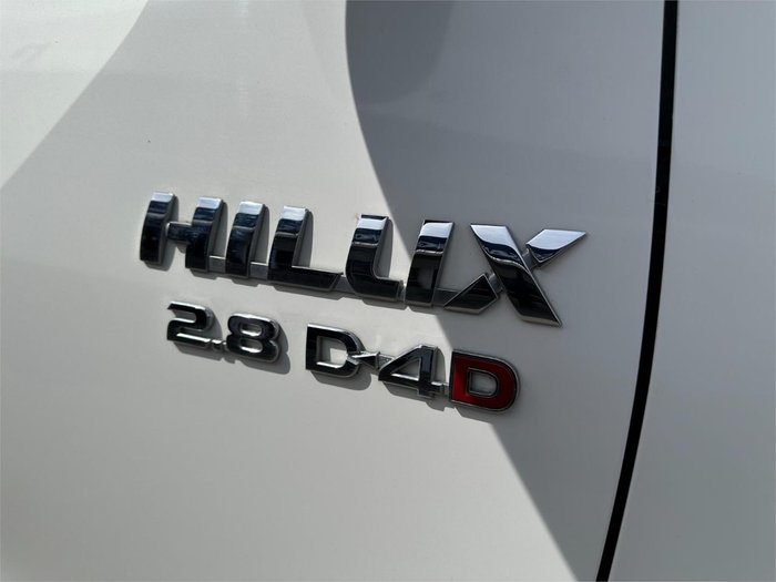 2021 Toyota Hilux SR GUN126R 4X4 Dual Range Glacier White