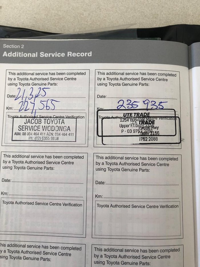 2018 Toyota Hilux SR GUN126R 4X4 Dual Range Glacier White