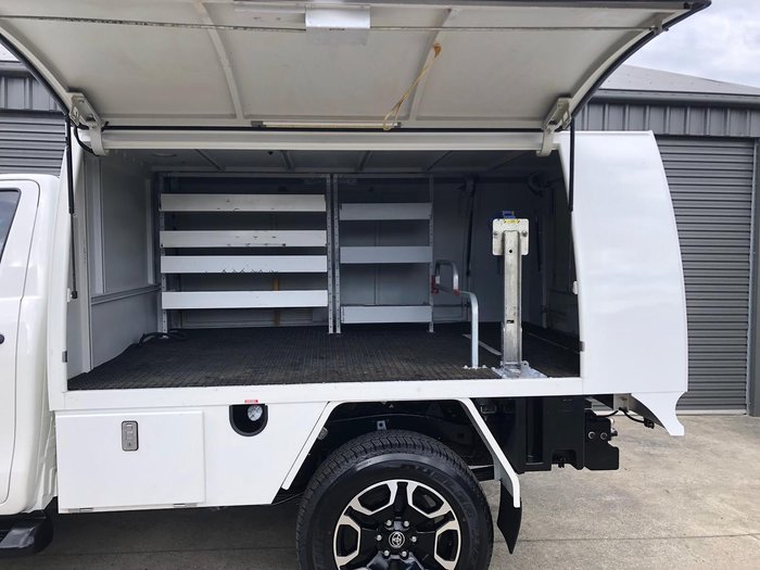 2018 Toyota Hilux SR GUN126R 4X4 Dual Range Glacier White