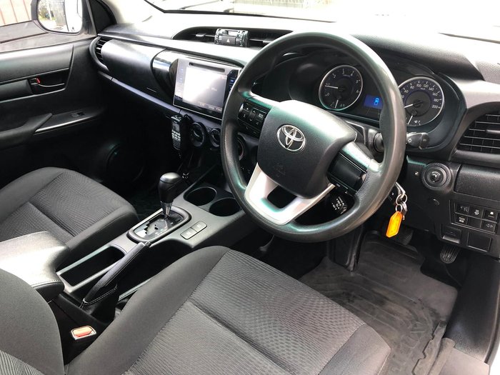 2018 Toyota Hilux SR GUN126R 4X4 Dual Range Glacier White