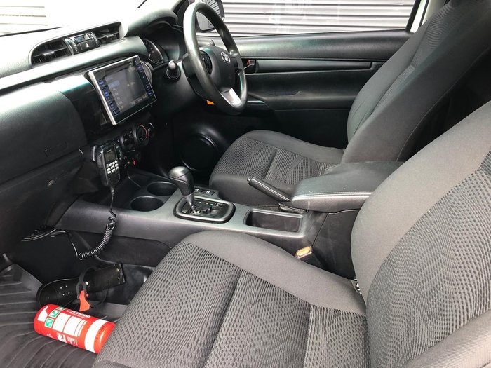 2018 Toyota Hilux SR GUN126R 4X4 Dual Range Glacier White