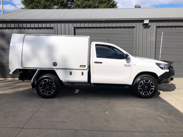 2018 Toyota Hilux SR GUN126R 4X4 Dual Range Glacier White