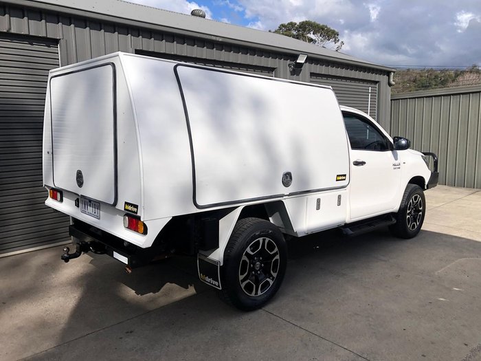 2018 Toyota Hilux SR GUN126R 4X4 Dual Range Glacier White