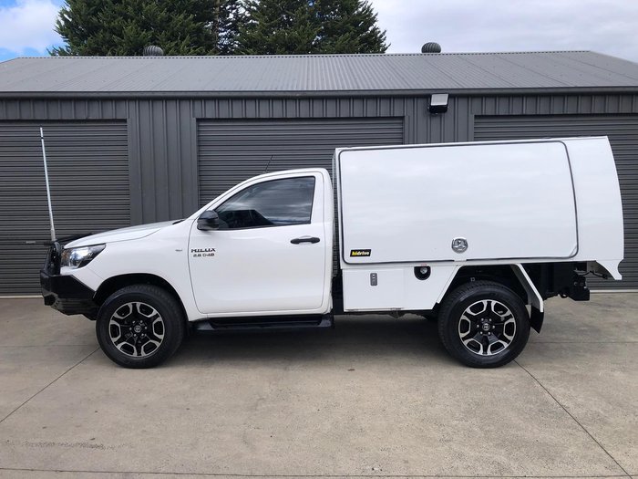 2018 Toyota Hilux SR GUN126R 4X4 Dual Range Glacier White