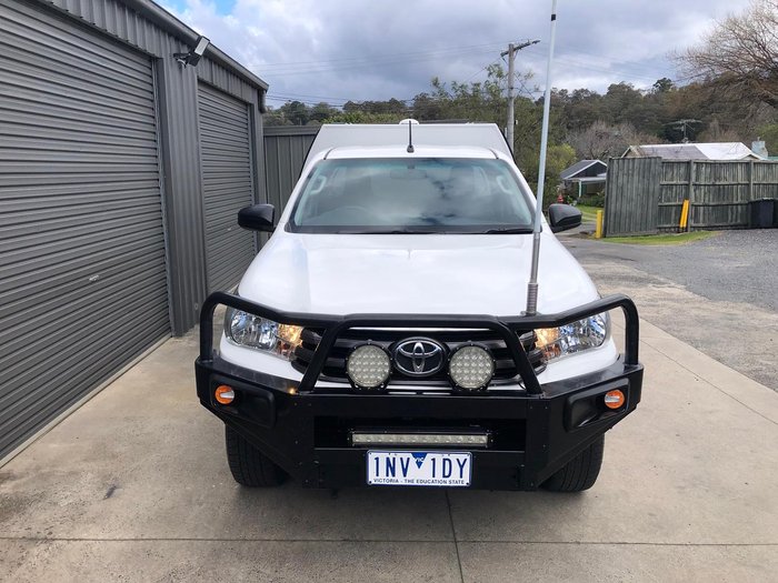 2018 Toyota Hilux SR GUN126R 4X4 Dual Range Glacier White