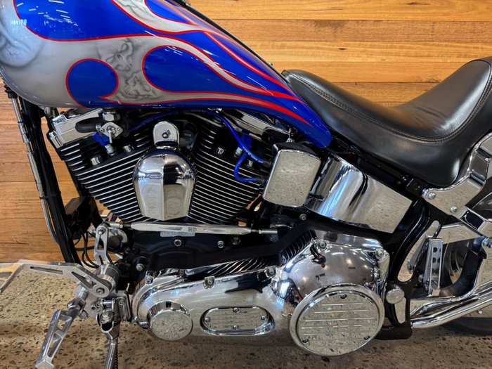 1998 Harley-davidson FXSTC SOFTAIL CUSTOM Blue