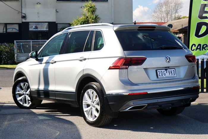 2018 Volkswagen Tiguan 162TSI Highline 5N MY18 Four Wheel Drive Tungsten Silver