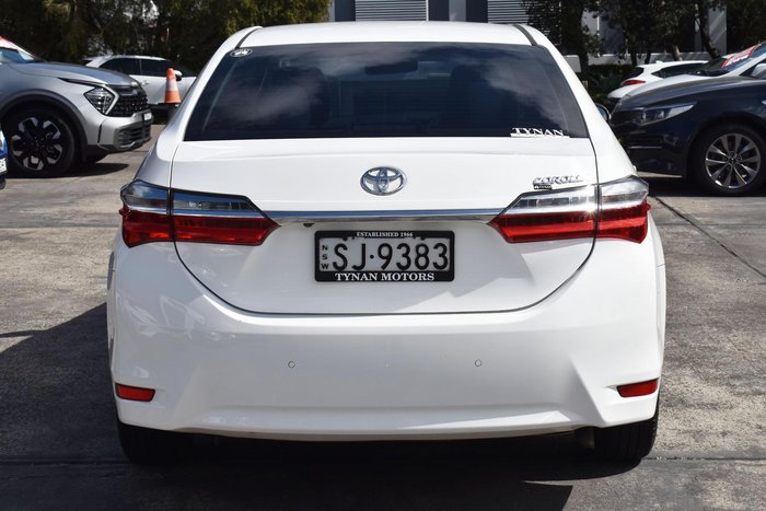 2017 Toyota Corolla Ascent ZRE172R Glacier White