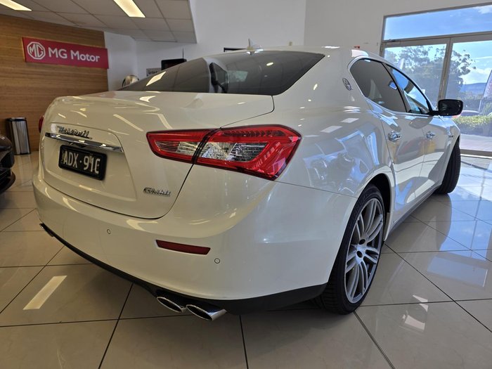 2015 Maserati Ghibli M157 MY15 Bianco