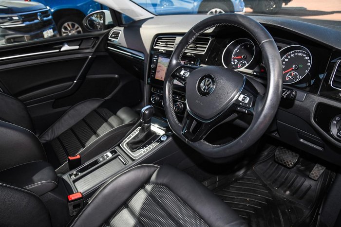 2019 Volkswagen Golf 110TSI Highline 7.5 MY19.5 Pure White