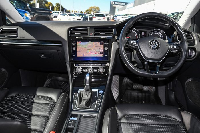 2019 Volkswagen Golf 110TSI Highline 7.5 MY19.5 Pure White