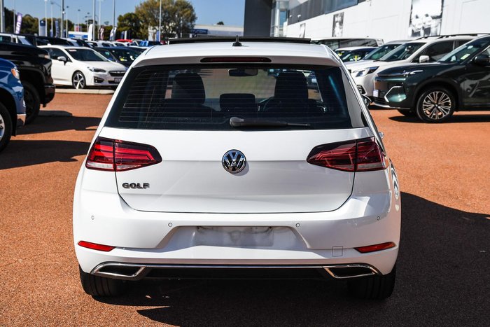 2019 Volkswagen Golf 110TSI Highline 7.5 MY19.5 Pure White