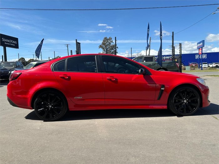 2016 Holden Commodore SS Black VF Series II MY16 RED