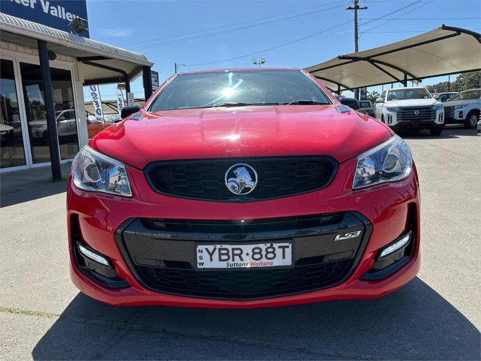2016 Holden Commodore SS Black VF Series II MY16 Redhot