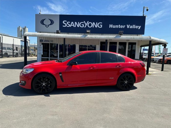 2016 Holden Commodore SS Black VF Series II MY16 RED