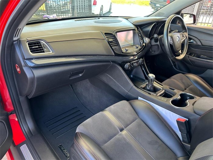 2016 Holden Commodore SS Black VF Series II MY16 RED