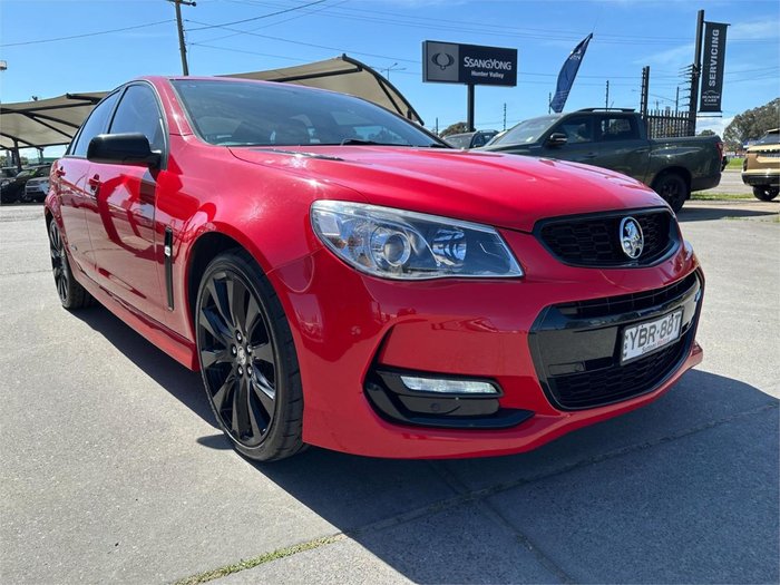 2016 Holden Commodore SS Black VF Series II MY16 RED