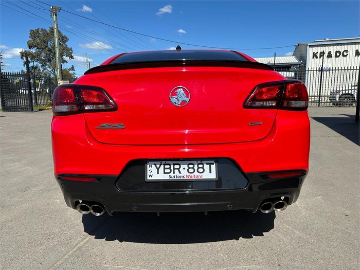 2016 Holden Commodore SS Black VF Series II MY16 Redhot