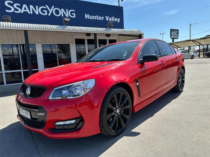 2016 Holden Commodore SS Black VF Series II MY16 RED