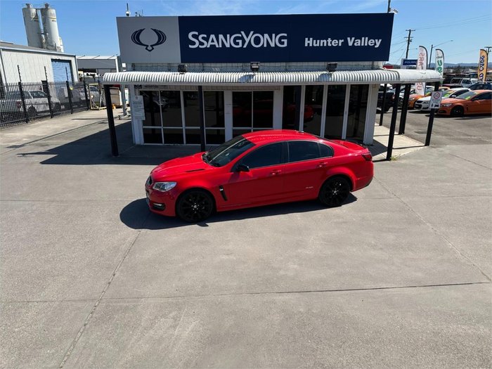 2016 Holden Commodore SS Black VF Series II MY16 RED