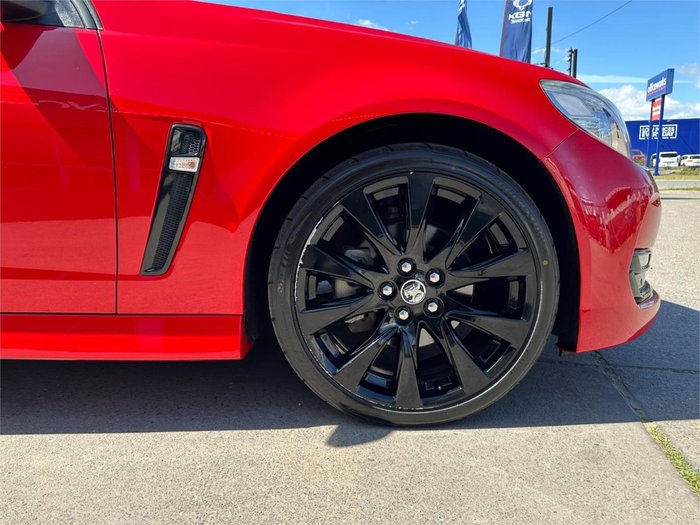 2016 Holden Commodore SS Black VF Series II MY16 RED