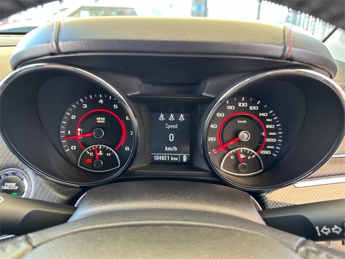 2016 Holden Commodore SS Black VF Series II MY16 RED