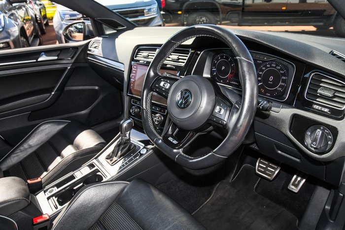 2019 Volkswagen Golf R 7.5 MY19.5 Four Wheel Drive Pure White