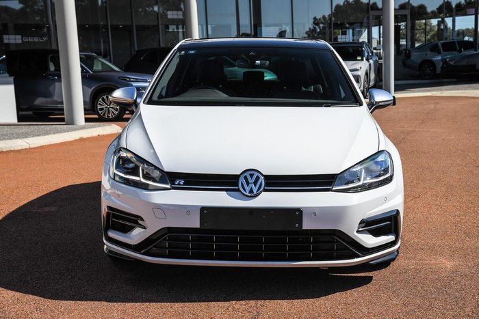 2018 Volkswagen Golf R 7.5 MY18 Four Wheel Drive Pure White