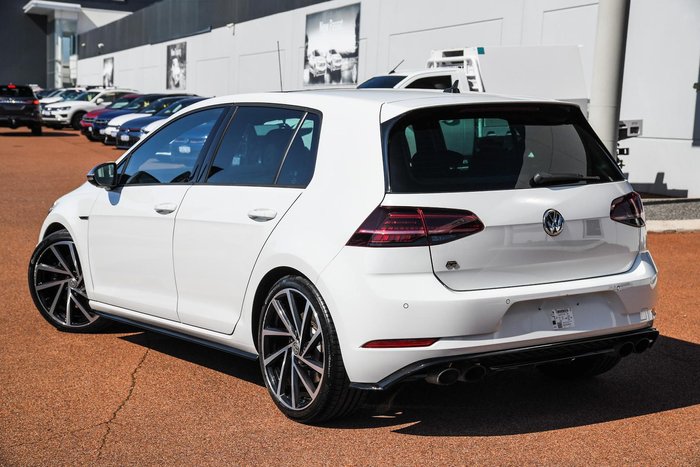 2018 Volkswagen Golf R 7.5 MY18 Four Wheel Drive Pure White